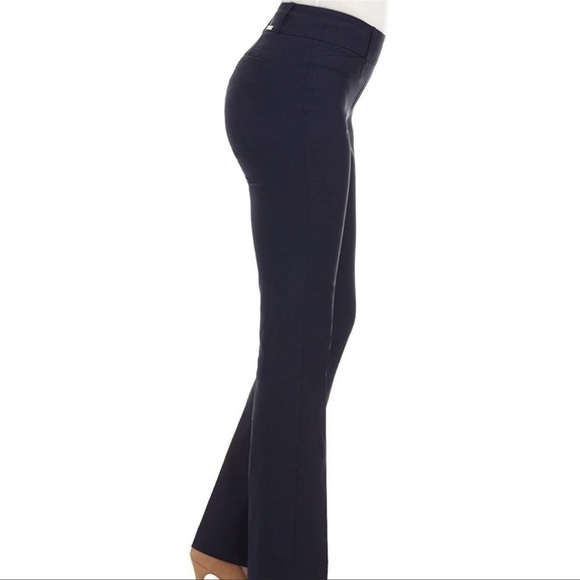 NWT Barely Bootcut Navy Work Pants Sz. 10P - Picture 3 of 13